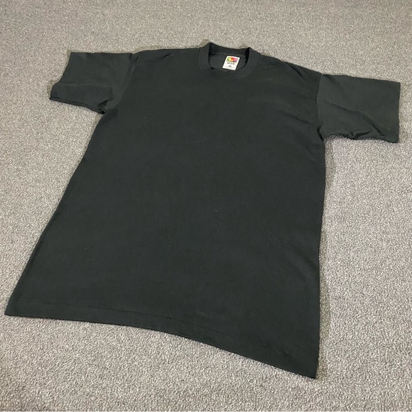 Vintage Classic Blank Fruit Of The Loom Best T-Shirt Single Stitched Size Large - Picture 2 of 9